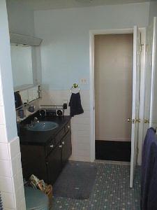 Upstairs Bathroom Before