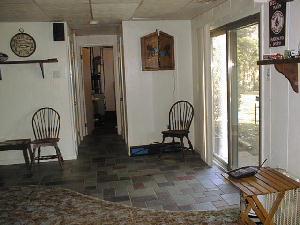 Pool room\hallway to Laundry room before
