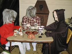 Then the werewolves have you...ooops invite you for dinner.