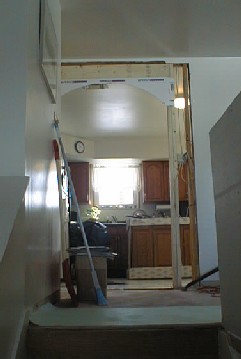 Kitchen archway - Different view
