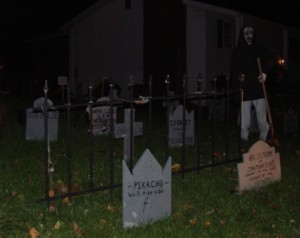 The Graveyard at Night