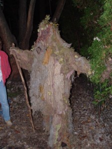 Our killer tree.&nbsp; I helped make this costume and it won several prizes this year.