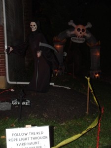 Follow the Rope Light to the Haunt