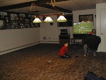 Rec Room - The old carpet