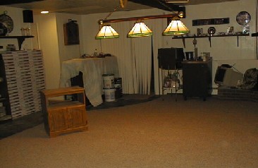 Rec Room - The new carpet