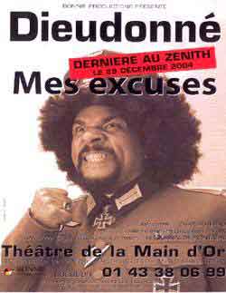 Dieudonn&eacute; &agrave; Montr&eacute;al