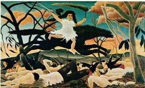 La guerre, de Rousseau