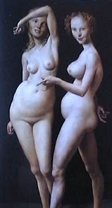 Deux femmes aux corps laids