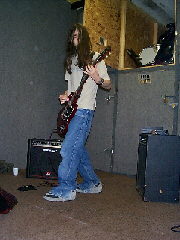 me playing guitar a couple of weeks ago