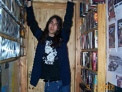 me hanging around