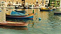 Boats on Marsascala Bay