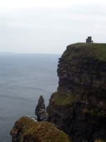Castle on the Cliffs of Moher, Ireland