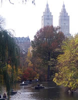 Boat rides in Central Park, New York City, New York