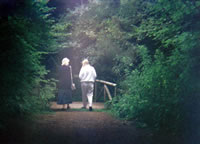 Walking through Ceres, Scotland