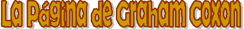 La P�gina de Graham Coxon