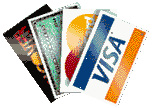 We Accept Credit Cards