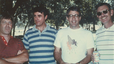 Bill Moyer, Mike Reel, Thad Tinder & Bob Cook