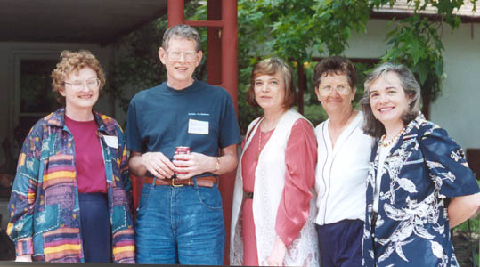Jean McNally, David Groebe and the Harper twins w/ Marletta Cruzan