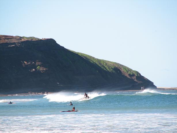 En dit is Longreef Beach........ best aardig