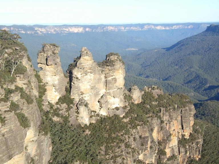 Three Sisters in de Bluw Mountains.