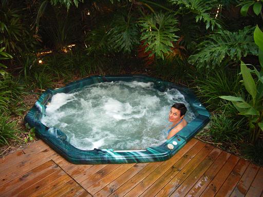 Lianne dans le spa