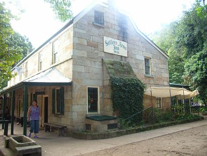 De Sttlers Arms Inn, voorlopig even geen michelin sterren.