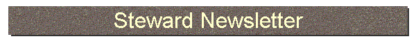 Steward Newsletter