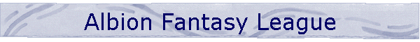Albion Fantasy League
