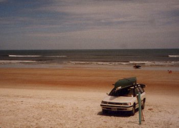 Empty beach