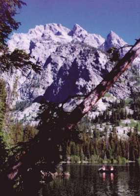 Kanuerkundung des Sees