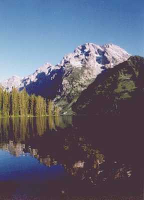 Abendstimmung am Leigh Lake