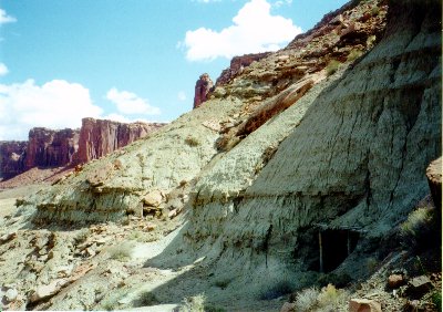 Verlassene Uranmine am Green River