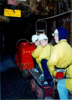 Einfahrt in Copper Queen Mine