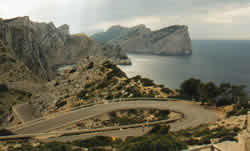 Stra&szlig;e zum Cap de Formentor