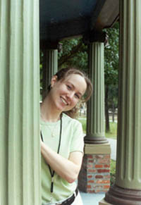 Amy at Old City Park