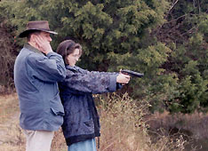 Shooting with Col. Bell