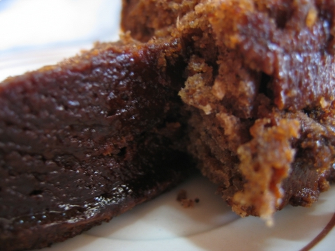 Banana Cake Closeup