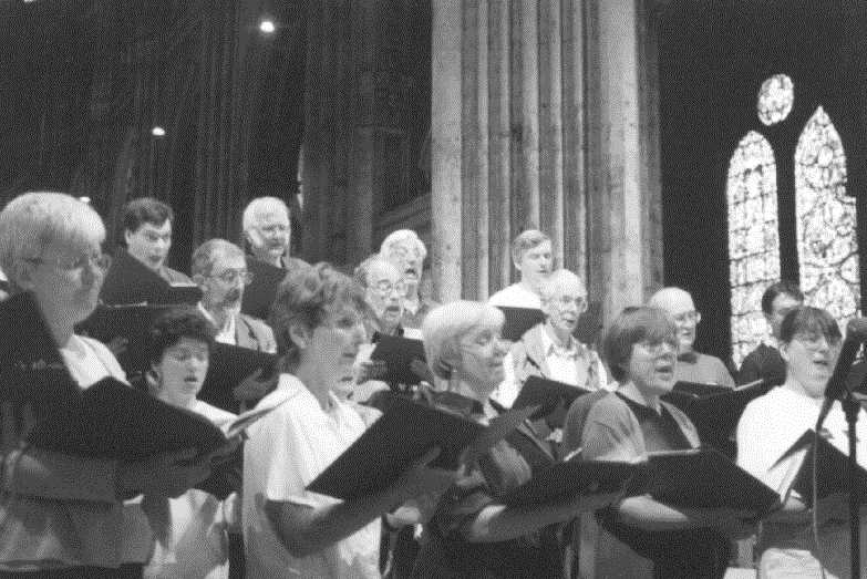Dulwich Choral Society on tour - Meaux Cathedral, France