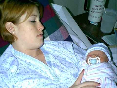 Mom and Baby Brenden. So Cute!!