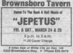 Always cold beer and a gun or two, Brownsboro Tavern is now gone.