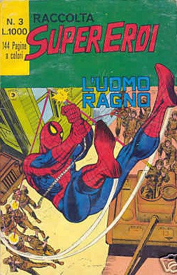 RACCOLTA SUPER EROI N.3 dell'aprile 1982- Editoriale Corno