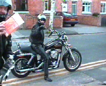 A bike made from Toilet Paper  ?