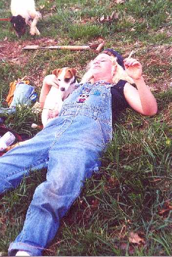 mary beth and snap relax...