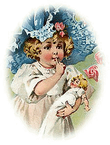 Little Girl with Doll