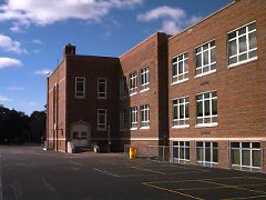 back of building