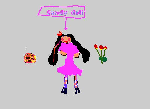 Sandy doll