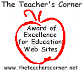 Teacher's Corner Award