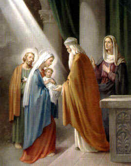 The Presentation of Our Divine Lord in the Temple
