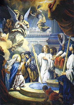 The Presentation of the Infant Mary in the Temple