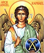 St. Raphael the Archangel, One of Seven Who Stand in the Presence of God